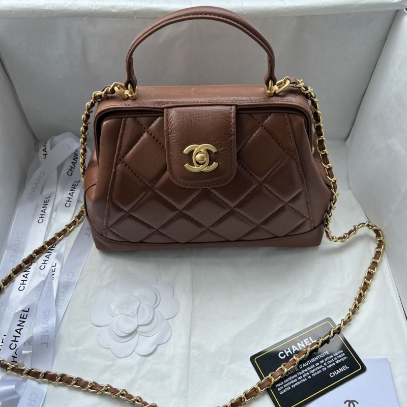 Ch**el top handle bags